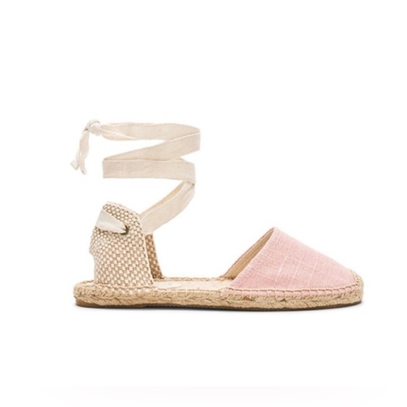 Soludos is classic sandal espadrille in dusty rose size 9.5 - Picture 2 of 6